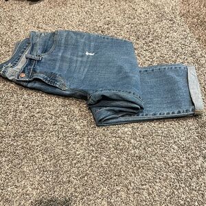 Old navy jeans light wash, capri